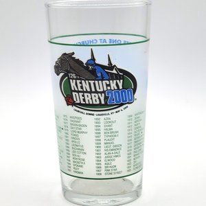 Kentucky Derby 126 2000 Commemorative Juice Drink Glass Cup